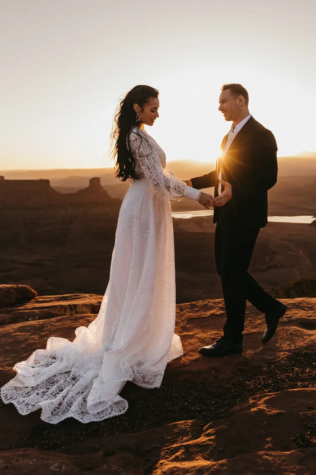 Hochzeitsmoment, festgehalten von Momentsammler