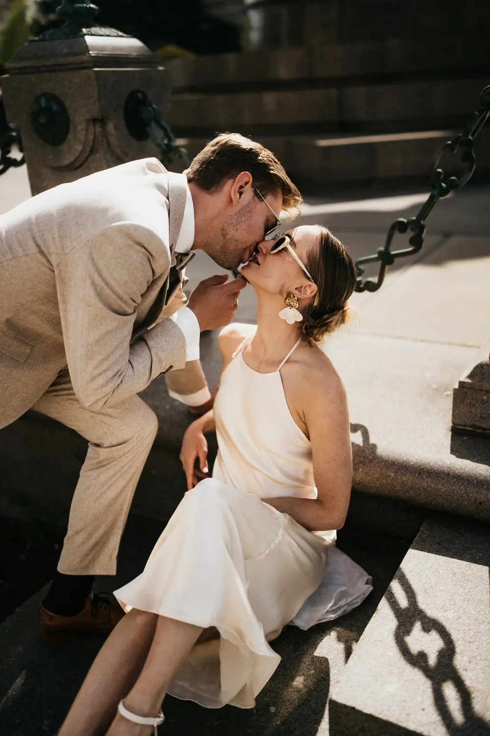 Hochzeitsmoment, festgehalten von Momentsammler
