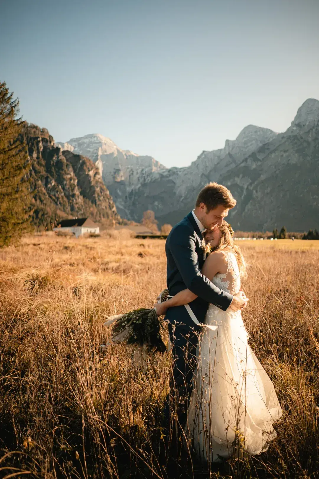 Hochzeitsmoment, festgehalten von Momentsammler